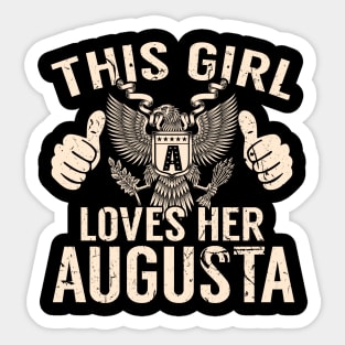 AUGUSTA Sticker